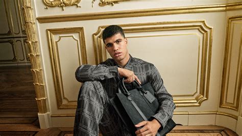 lv alcaraz|Carlos Alcaraz Stars in First Louis Vuitton Formalwear .